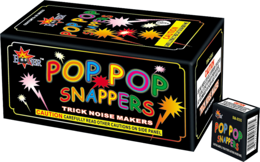 BOOMER POP POP SNAPPERS SM BOX (BD)