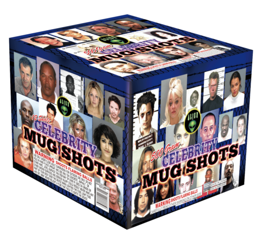 CELEBRITY MUGSHOTS 12 SHOT (EACH)